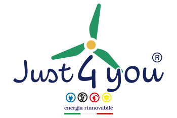Logo Just4you Energia, rete di brokeraggio energetico con cui collaboro